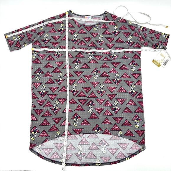 LulaRoe Disney Minnie Mouse Irma Oversize Tunic Style Short Sleeve T-Shirt SMALL - Picture 8 of 8